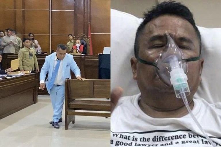 Jatuh Sakit di Sidang, Hotman Paris Ungkap Penyebab Kesehatan Menurun