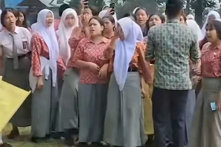 Siswa SMA 1 Namorambe Unjuk Rasa Terkait Kelalaian Penginputan Data PDSS untuk SNBP