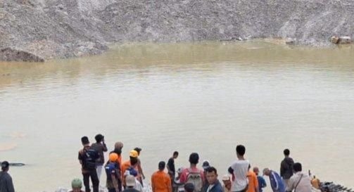 Pemilik Tambang dan Dua Unit Alat Berat Tertimbun Longsor di Bangka Selatan