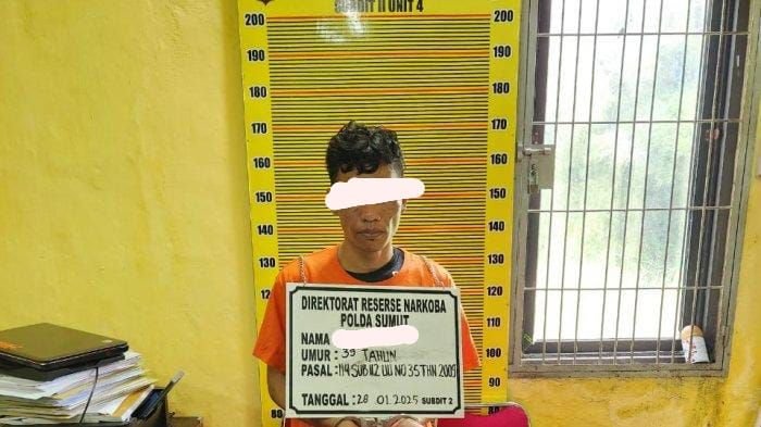 Polda Sumut Tangkap Kurir Narkoba Jaringan Malaysia, 2 Kg Sabu dan 2.000 Pil Ekstasi Disita