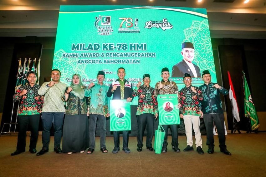 Musa Rajekshah Resmi Jadi Anggota Kehormatan KAHMI Sumut