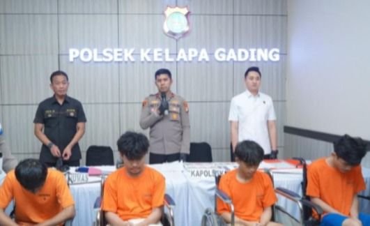 Empat Tersangka Dibekuk Polisi Usai Begal Habib Hanif Assidiqi di Flyover Pegangsaan Dua