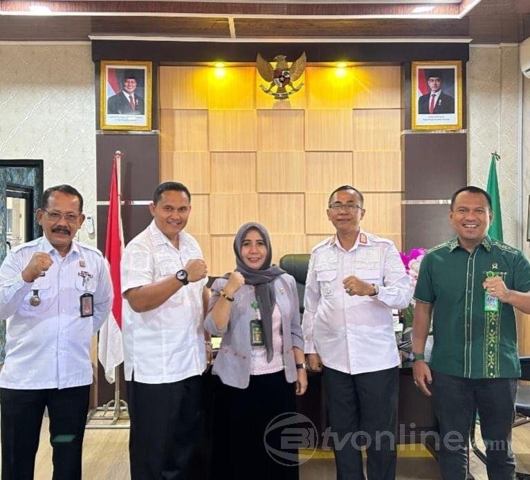 Pererat Silaturahmi, Lapas Labuhan Ruku Sambangi Pengadilan Negeri Kisaran