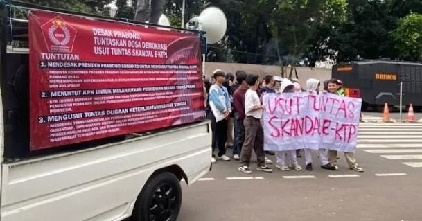 Aliansi Mahasiswa Desak KPK Usut Tuntas Skandal Korupsi e-KTP, Termasuk Keterlibatan Ganjar Pranowo dan Agun Gunandjar