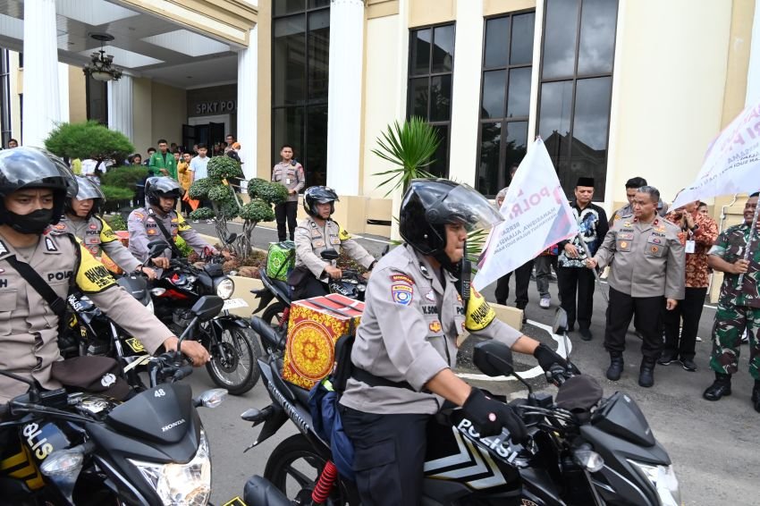 Polda Jambi Gelar Bakti Sosial Presisi Sambut Ramadhan, Salurkan 4.000 Paket Sembako untuk Masyarakat