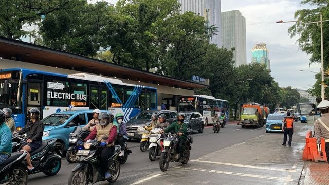 Pelantikan Kepala Daerah Dimulai, Lalu Lintas Lancar di Kawasan Monas dan Istana Negara