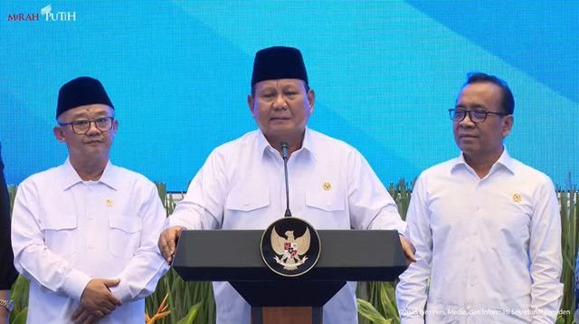 Prabowo Tegaskan Tidak Akan Mundur dari Perang Melawan Koruptor, Siap Bangun Penjara Khusus