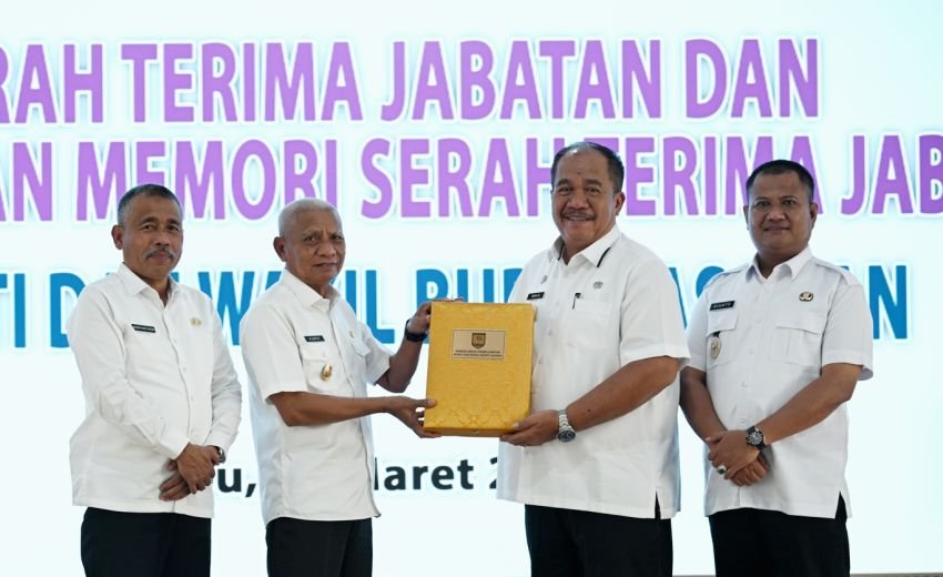 Serah Terima Jabatan Bupati Asahan: Wagub Surya Dorong Kolaborasi Pembangunan dengan Pemprov