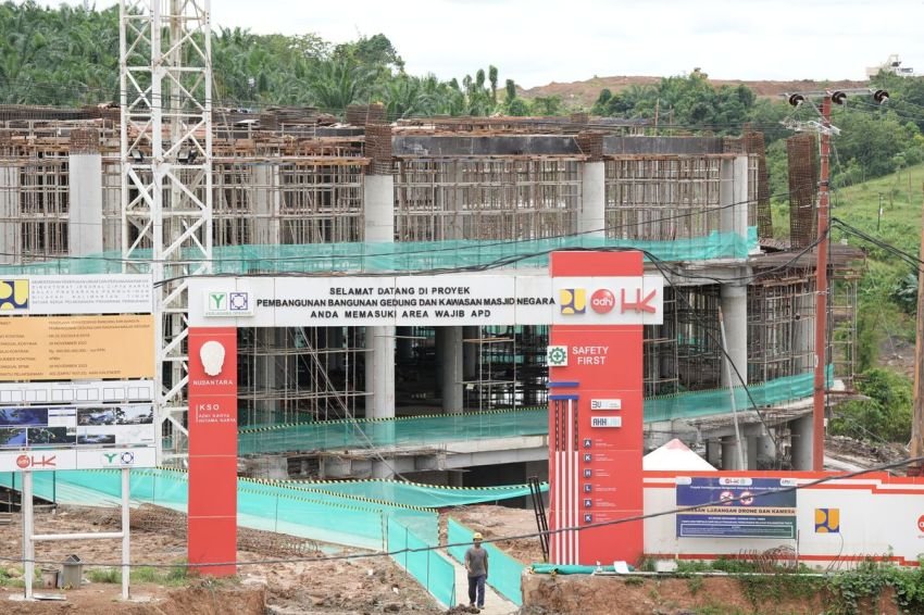 Masjid Negara IKN Belum Bisa Digunakan untuk Salat Tarawih dan Idulfitri 2025, Progres Pembangunan Baru 53,1 Persen