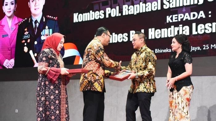 Bupati Deliserdang Apresiasi Kombes Pol Raphael Sandy Cahya Priambodo, Serahkan Tugas ke Kombes Pol Hendria Lesmana