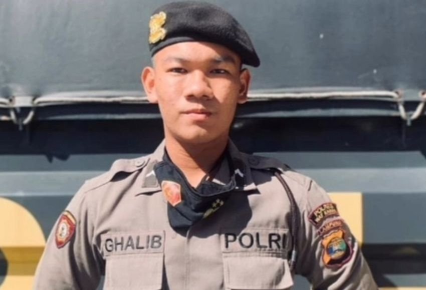 Briptu M Ghalib, Polisi Tewas Ditembak di Lampung, Jadi Tulang Punggung Keluarga Setelah Ayah Meninggal