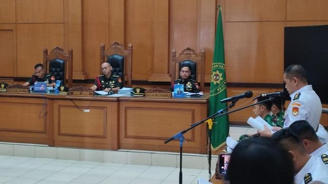 Tiga TNI AL Terdakwa Pembunuhan Bos Rental Mobil dan Penadahan Ajukan Pembelaan, Meminta Dibebaskan?