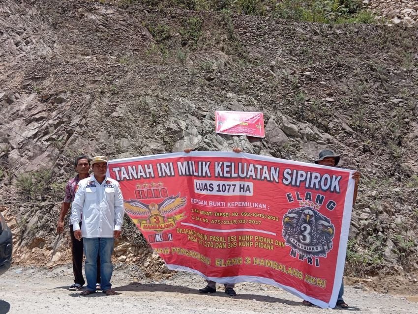 Sengketa Lahan PLTA Simarboru, DPP Elang Tiga Hambalang NKRI Sumut Desak Penyelesaian Cepat