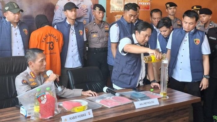 Polda Banten Tangkap Pelaku Pengurangan Takaran Minyakita, Akui Praktik Ilegal di Tangerang