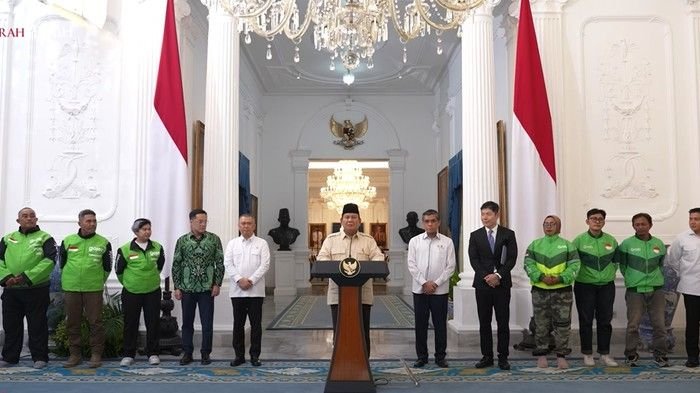 Pernyataan Lengkap Presiden Prabowo Soal Pemberian THR dan Bonus Hari Raya untuk Ojol dan Kurir