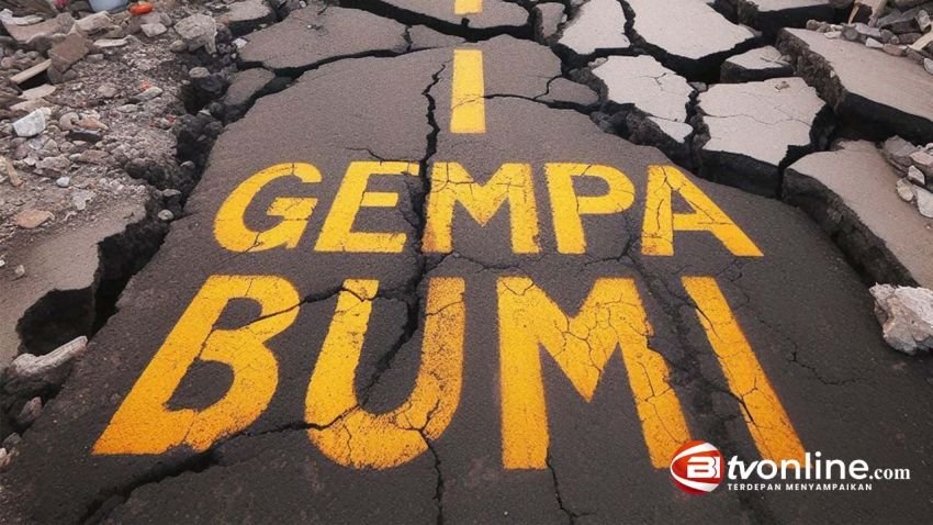 Gempa Bumi 5,5 Magnitudo Guncang Tolitoli, Sulawesi Tengah