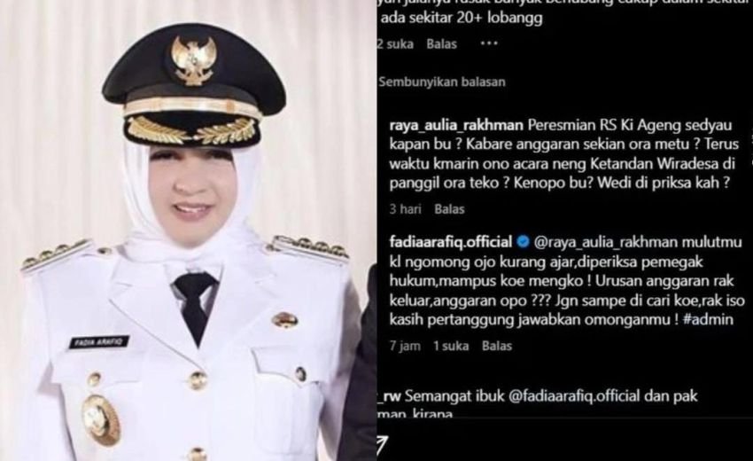 Fadia A Rafiq: Dari Pedangdut ke Bupati Pekalongan, Kini Viral Gegara Balasan Kasar di Instagram