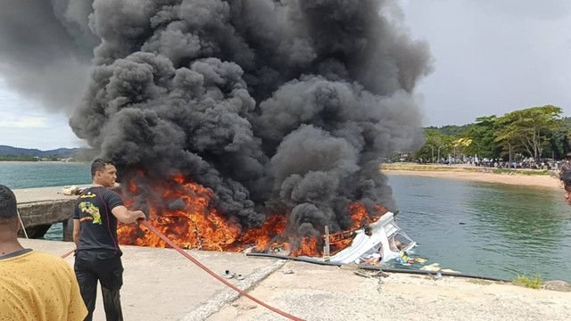 Polda Maluku Utara Tetapkan Nakhoda Speedboat Bela 72 Tersangka Kasus Ledakan yang Tewaskan Enam Orang!