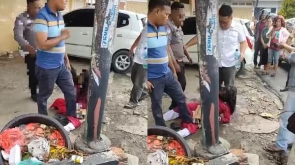 Viral Wanita Bakar Motor Milik Polisi di Labuhanbatu, Polda Sumut Ungkap Identitas Pelaku