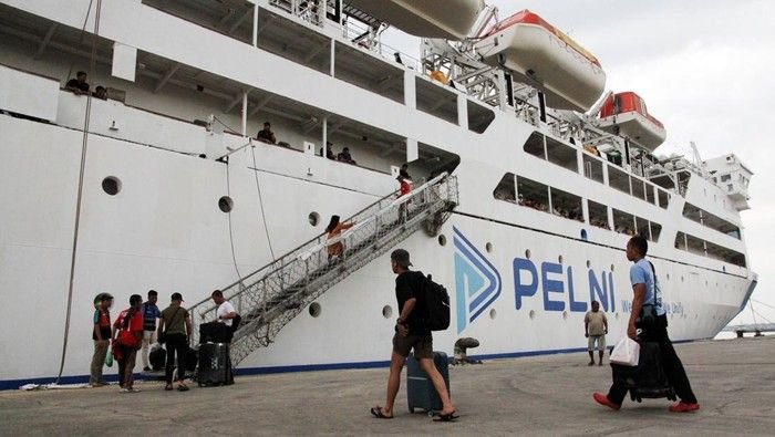 Suasana Mudik Mulai Terasa di Pelabuhan Bandar Deli Belawan Medan