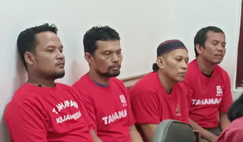 Keempat Kurir 40 Kg Sabu Diadili di Medan, Bandar Koher dan Iskandar Masih Buron