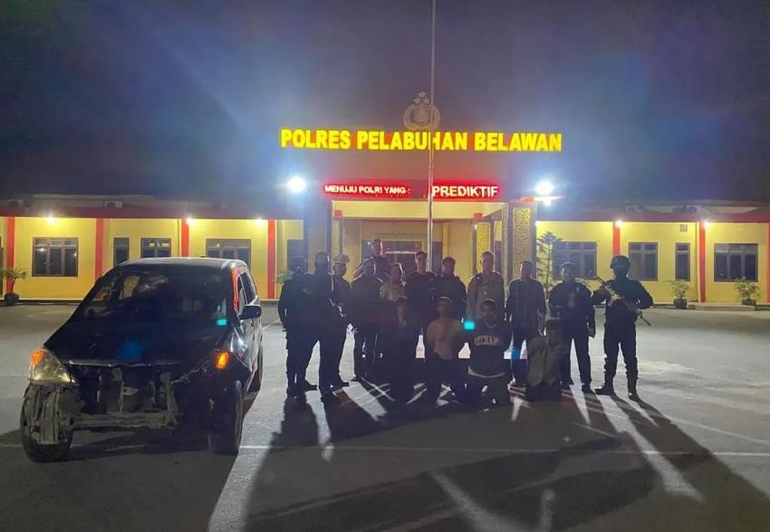 Aksi Pembobolan Berujung Kejar-kejaran, Empat Pelaku Ditangkap Polisi di Medan