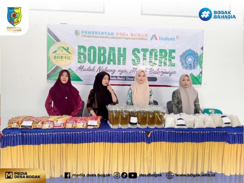 BOBAH STORE KEMBALI HADIR: NASABAH BANK SAMPAH DESA BOGAK BELANJA HEMAT JELANG IDUL FITRI