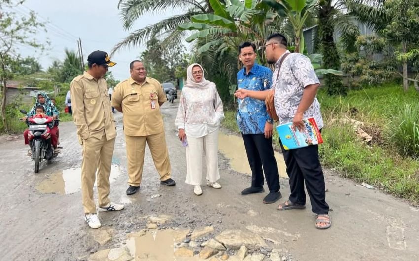 DPRD Batu Bara Serap Aspirasi Warga, Perbaikan Jalan Desa Ujung Kubu Jadi Prioritas Tahun 2025