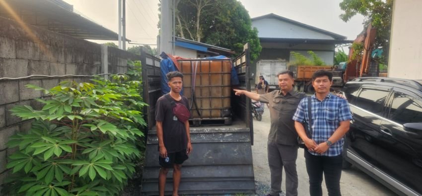 Sopir dan Kernet di Medan Ditangkap Modifikasi Pikap Tampung Solar Subsidi Ilegal