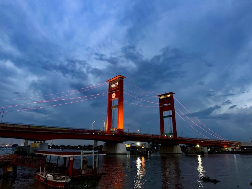 Jembatan Ampera Ditutup Saat Shalat Idul Fitri 1446 Hijriah, Ini Rute Alternatifnya