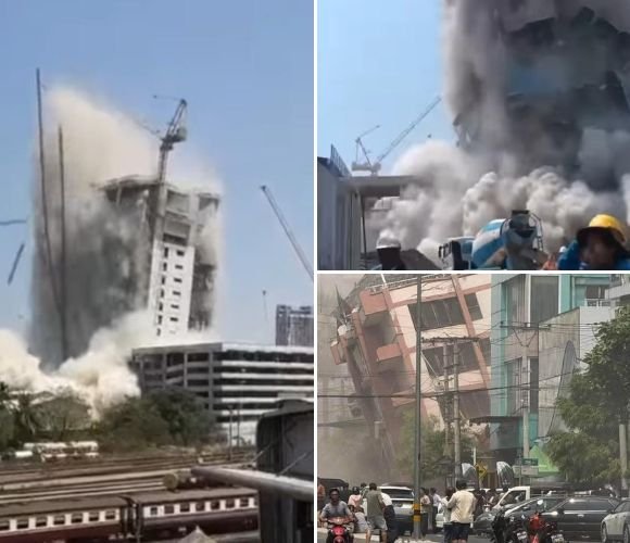 Lebih dari 100 Orang Diduga Terjebak, Evakuasi di Bangkok Terus Berlanjut