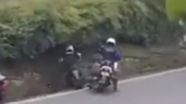 Viral! Polisi Patwal Pepet Pemotor di Jalur Puncak Bogor, Kasus Berakhir Damai