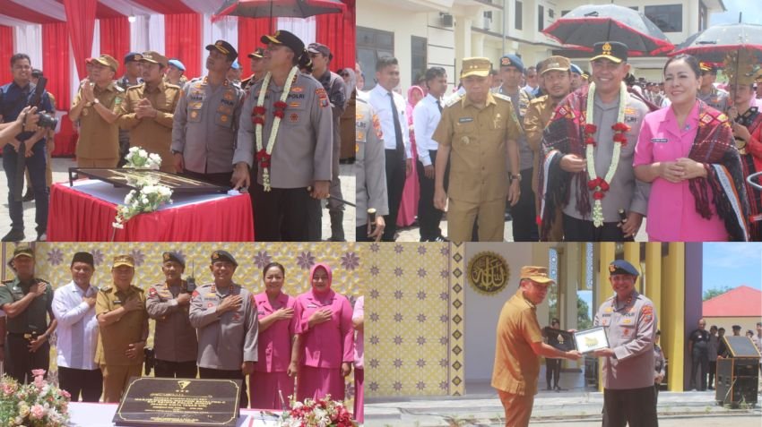 Kapolda Sumut Resmikan Masjid dan Gedung SPKT di Tapsel, Tekankan Polri yang Hadir dan Bermanfaat untuk Rakyat