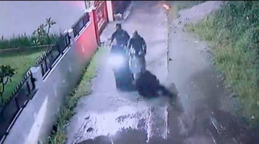 Terekam CCTV, Aksi Curanmor di Tanjung Gusta Berlangsung Hening dan Cepat