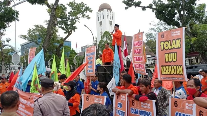 Partai Buruh dan Serikat Pekerja di Sumut Siap Aksi May Day, Tuntut Perumahan Layak dan Upah Setara