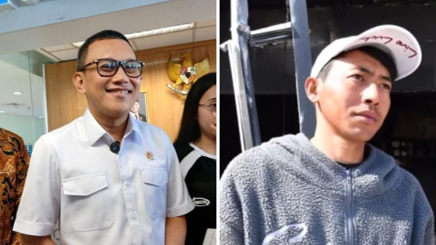 Menteri Karding Beri Penghargaan kepada Sugianto atas Aksi Heroiknya