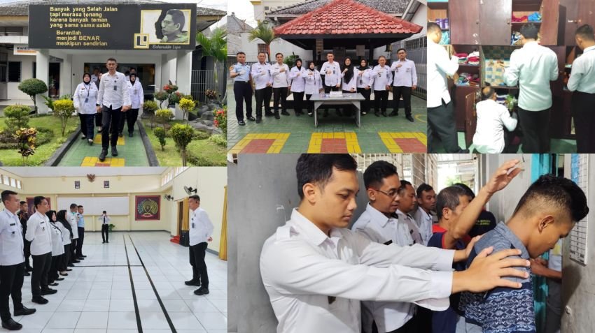 Lapas Jember Gelar Razia Rutin, Tegaskan Komitmen Menuju Zero Halinar
