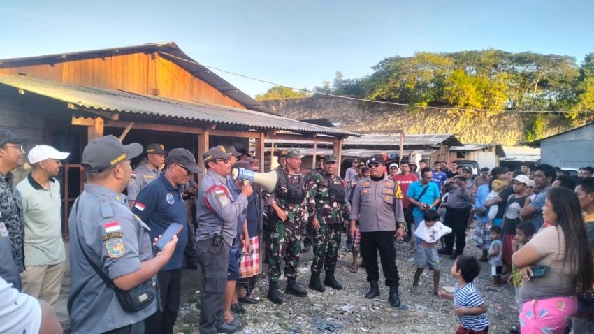 Polsek Kuta Selatan Gelar Operasi Penertiban Penduduk Pendatang di Kampung GAR, 250 Pendatang Terjaring