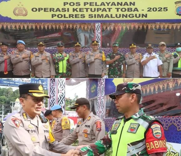 Karo Ops Polda Sumut Tinjau Pos Pelayanan Pantai Bebas Parapat untuk Operasi Ketupat Toba 2025