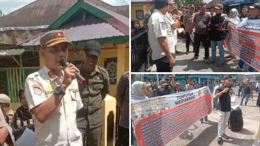Tudingan Satpol PP Kota Padangsidimpuan Menerima Upeti Pengamanan, Diungkap Gaperta dalam Aksi Unjuk Rasa