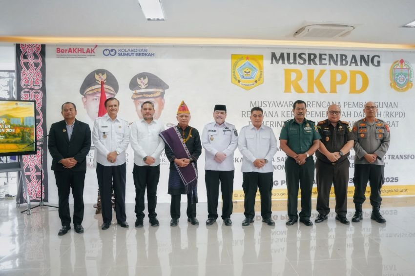 Wagub Sumut Surya Buka Musrenbang RKPD Pakpak Bharat, Tegaskan Lima Pilar Pembangunan Prioritas 2025–2029