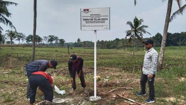 KPK Sita 65 Bidang Tanah di Kalianda Terkait Dugaan Korupsi Tol Trans Sumatera