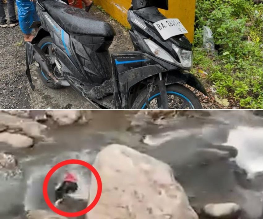Satu Keluarga Terjun ke Sungai Saat Menuruni Sitinjau Lauik: Ibu Tewas, Anak dan Suami Luka