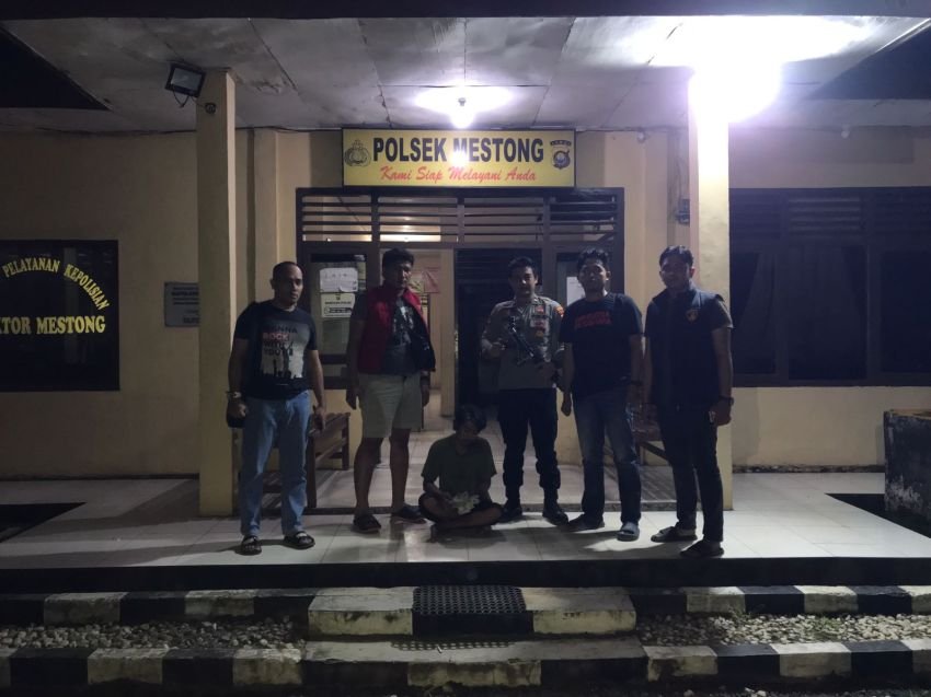 Polsek Mestong Amankan Pelaku Pungli di Jalan Lintas Tempino – Bajubang