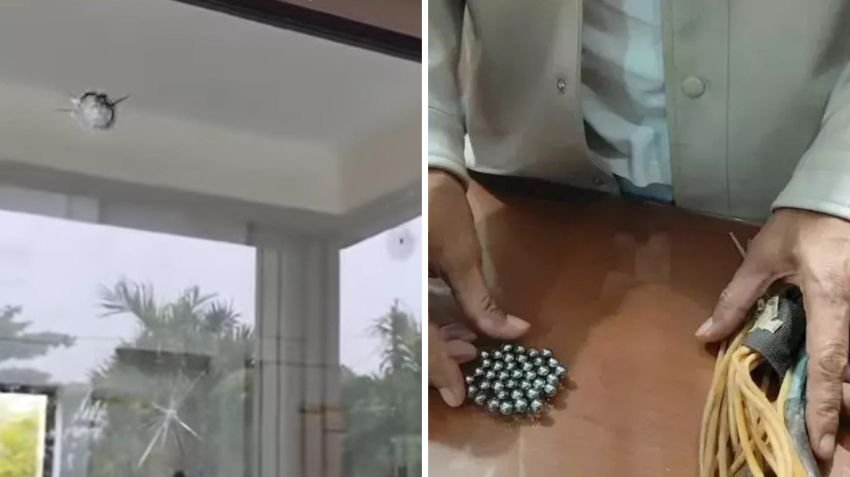 Kesal Listrik Sering Padam, Warga Langse Rusak Balai Desa dengan Ketapel dan Gotri