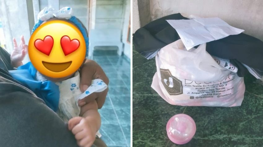 Bayi Perempuan Ditinggal di Depan Rumah Warga Kundur dengan Surat Mengharukan