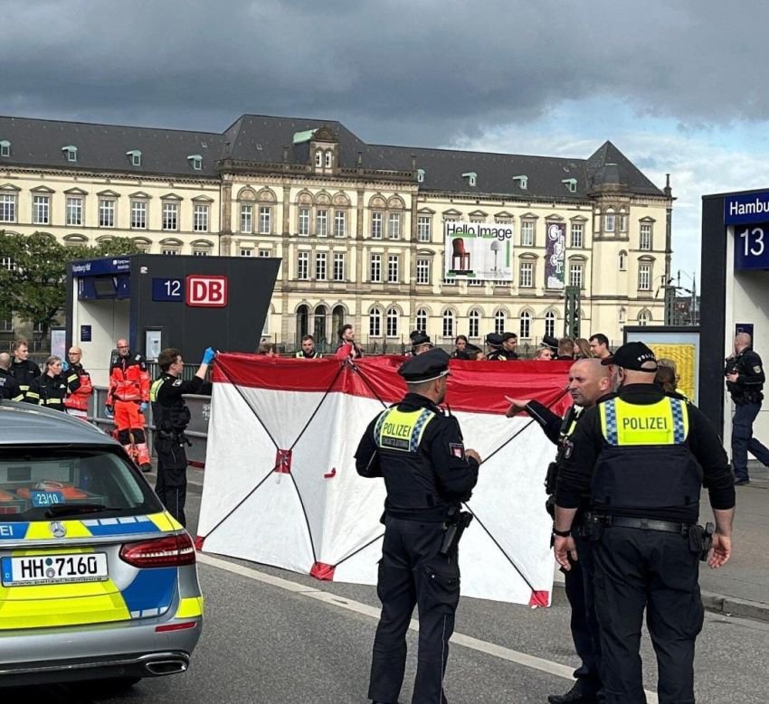 Insiden Penusukan di Stasiun Hamburg, 18 Orang Terluka, Tersangka Seorang Perempuan Ditangkap