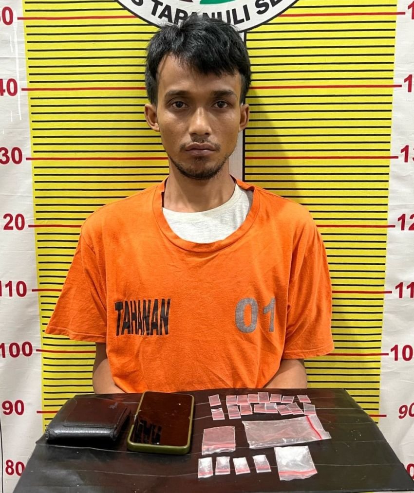 Polres Tapanuli Selatan Ungkap Kasus Narkoba di Aek Pining Batang Toru, Satu Tersangka Diamankan