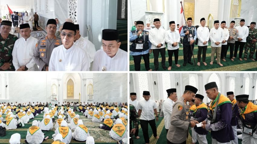 Bupati Tapsel Lepas 174 Calon Haji: “Tidak Ada Perjalanan yang Lebih Indah dari Ibadah Haji”