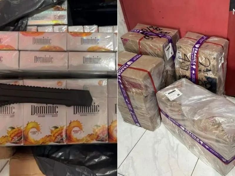 Bea Cukai Teluk Nibung Gagalkan Pengiriman 31.200 Batang Rokok Ilegal di Asahan